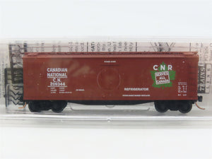 N Scale Micro-Trains 47200 Canadian National 40' Double-Sheathed Wood Reefer RTR