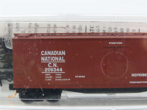N Scale Micro-Trains 47200 Canadian National 40' Double-Sheathed Wood Reefer RTR