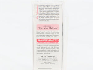 N Scale Micro-Trains 47200 Canadian National 40' Double-Sheathed Wood Reefer RTR