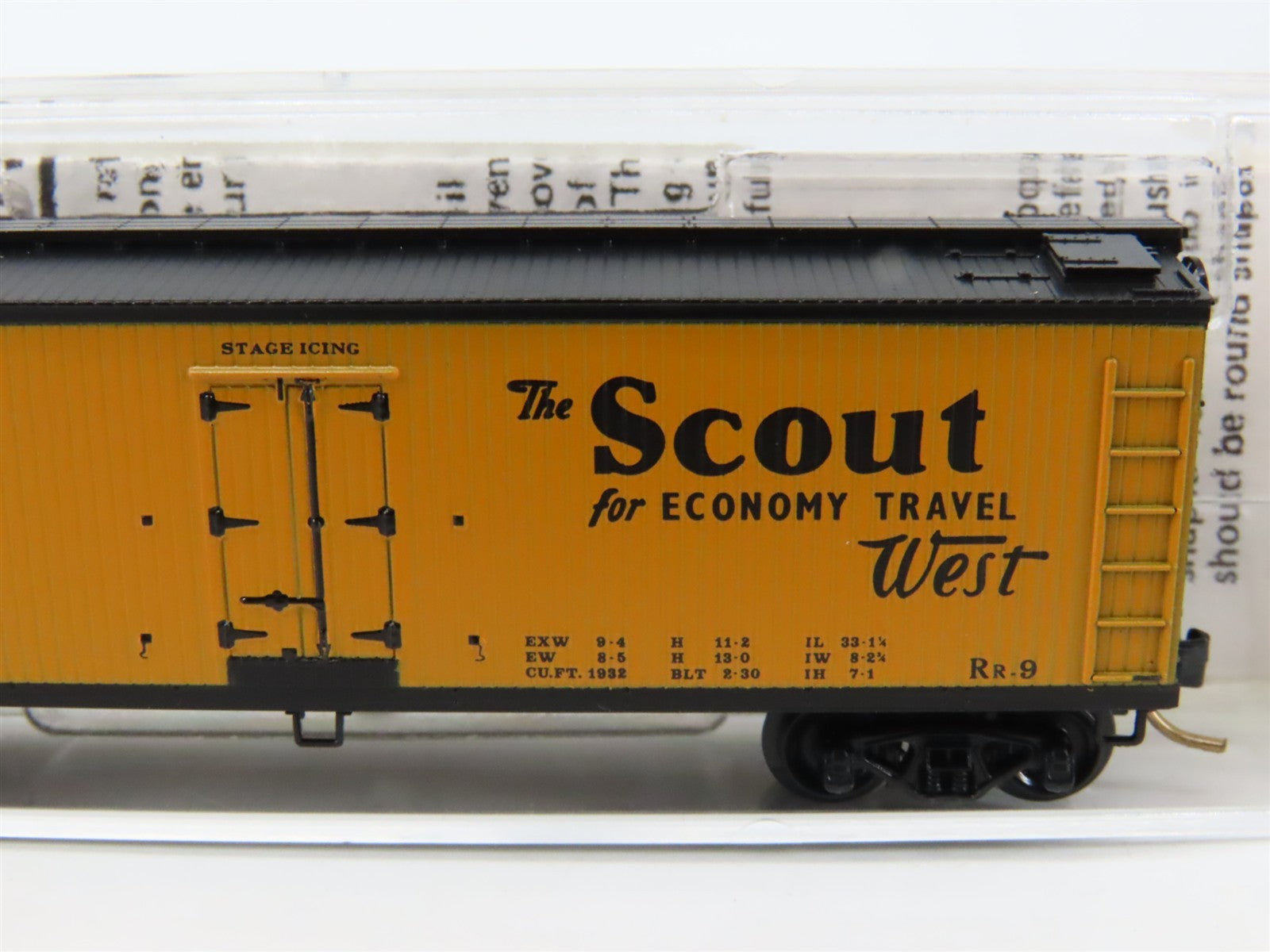 N Scale Micro-Trains 47220 SFRD Santa Fe 40' Reefer 26206 RTR