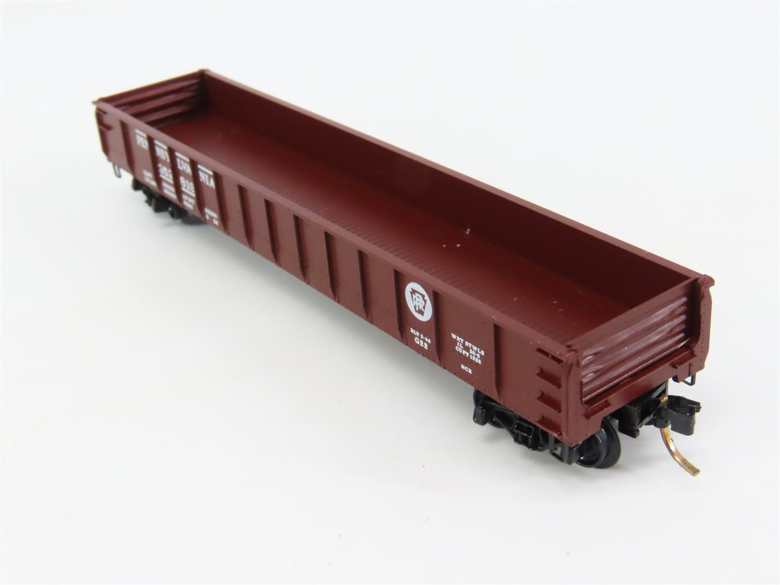 N Scale Micro-Trains 48010 PRR Pennsylvania 50' Gondola 352819 RTR