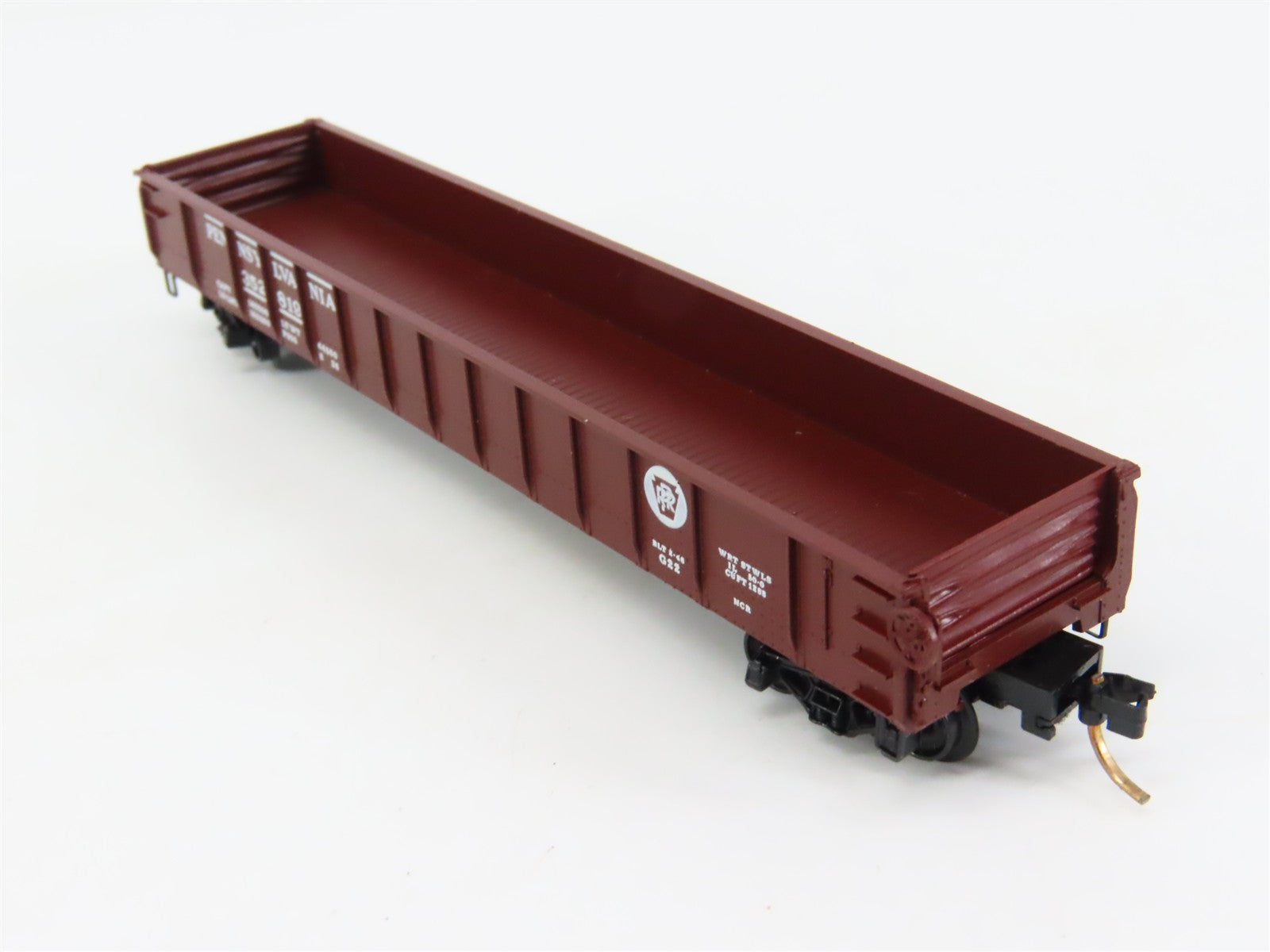 N Scale Micro-Trains 48010 PRR Pennsylvania 50' Gondola 352819 RTR