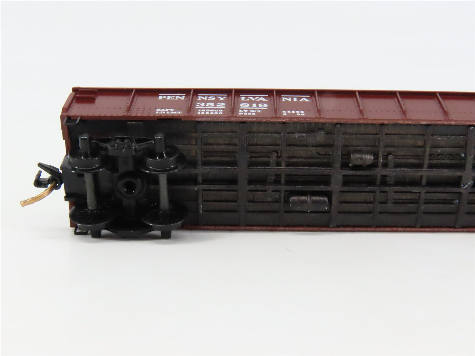 N Scale Micro-Trains 48010 PRR Pennsylvania 50' Gondola 352819 RTR