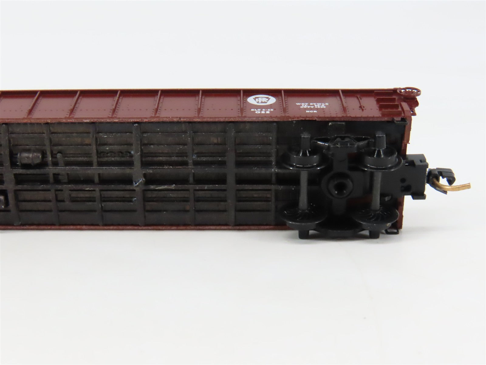 N Scale Micro-Trains 48010 PRR Pennsylvania 50' Gondola 352819 RTR