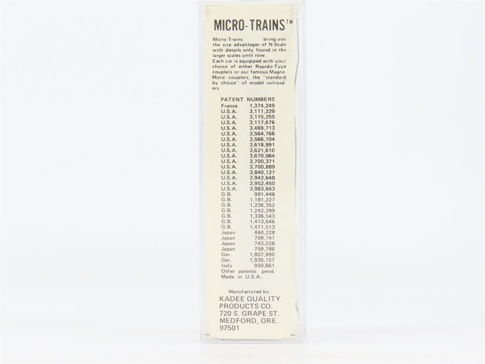 N Scale Micro-Trains 48010 PRR Pennsylvania 50' Gondola 352819 RTR