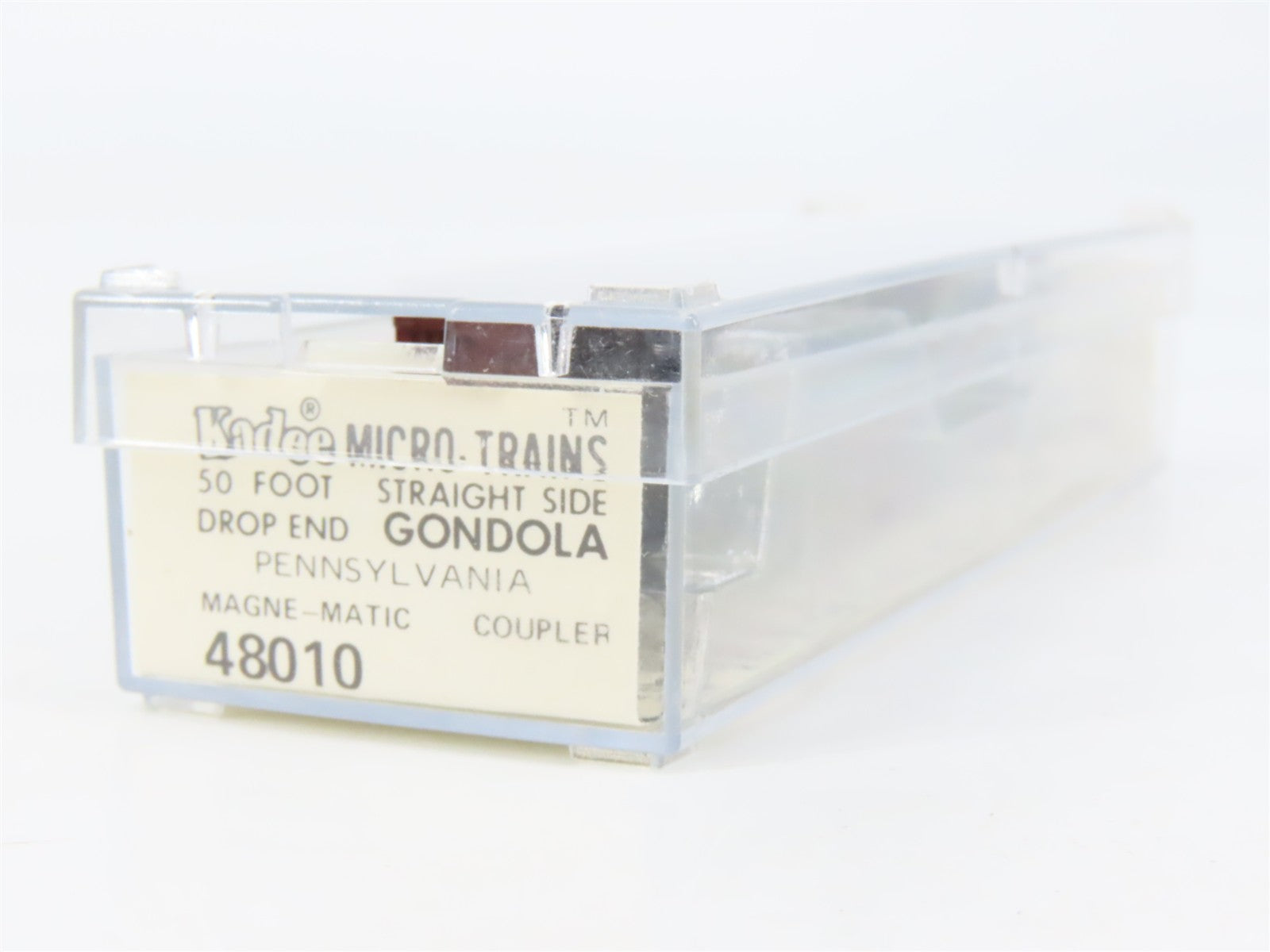 N Scale Micro-Trains 48010 PRR Pennsylvania 50' Gondola 352819 RTR