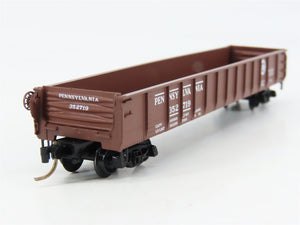 N Scale Micro-Trains 48010 PRR Pennsylvania 50' Straight Side Gondola 352719 RTR