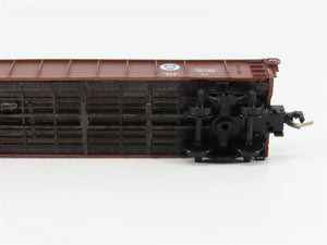 N Scale Micro-Trains 48010 PRR Pennsylvania 50' Straight Side Gondola 352719 RTR