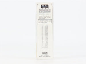 N Scale Micro-Trains 48010 PRR Pennsylvania 50' Straight Side Gondola 352719 RTR