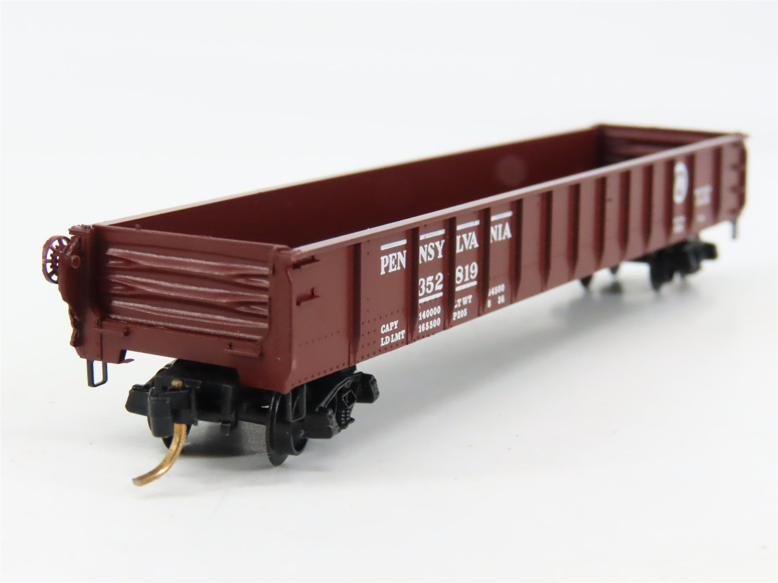 N Scale Micro-Trains 48010 PRR Pennsylvania 50' Gondola 352819 RTR