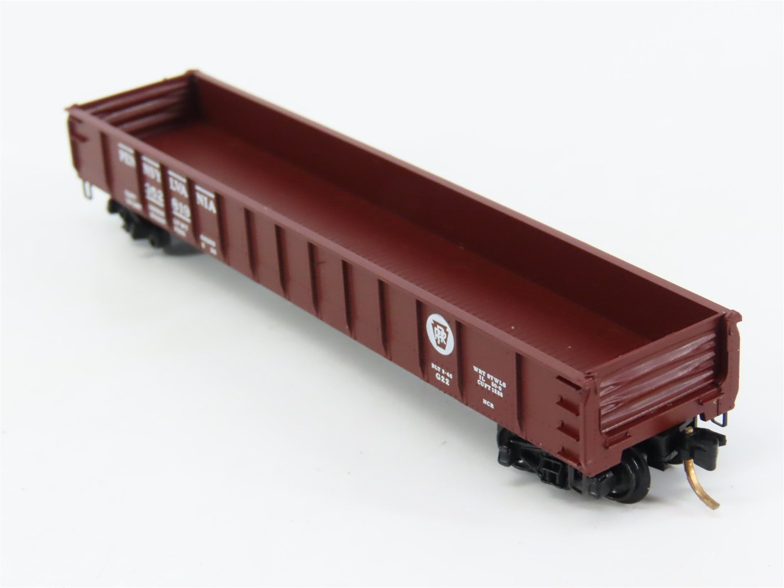 N Scale Micro-Trains 48010 PRR Pennsylvania 50' Gondola 352819 RTR