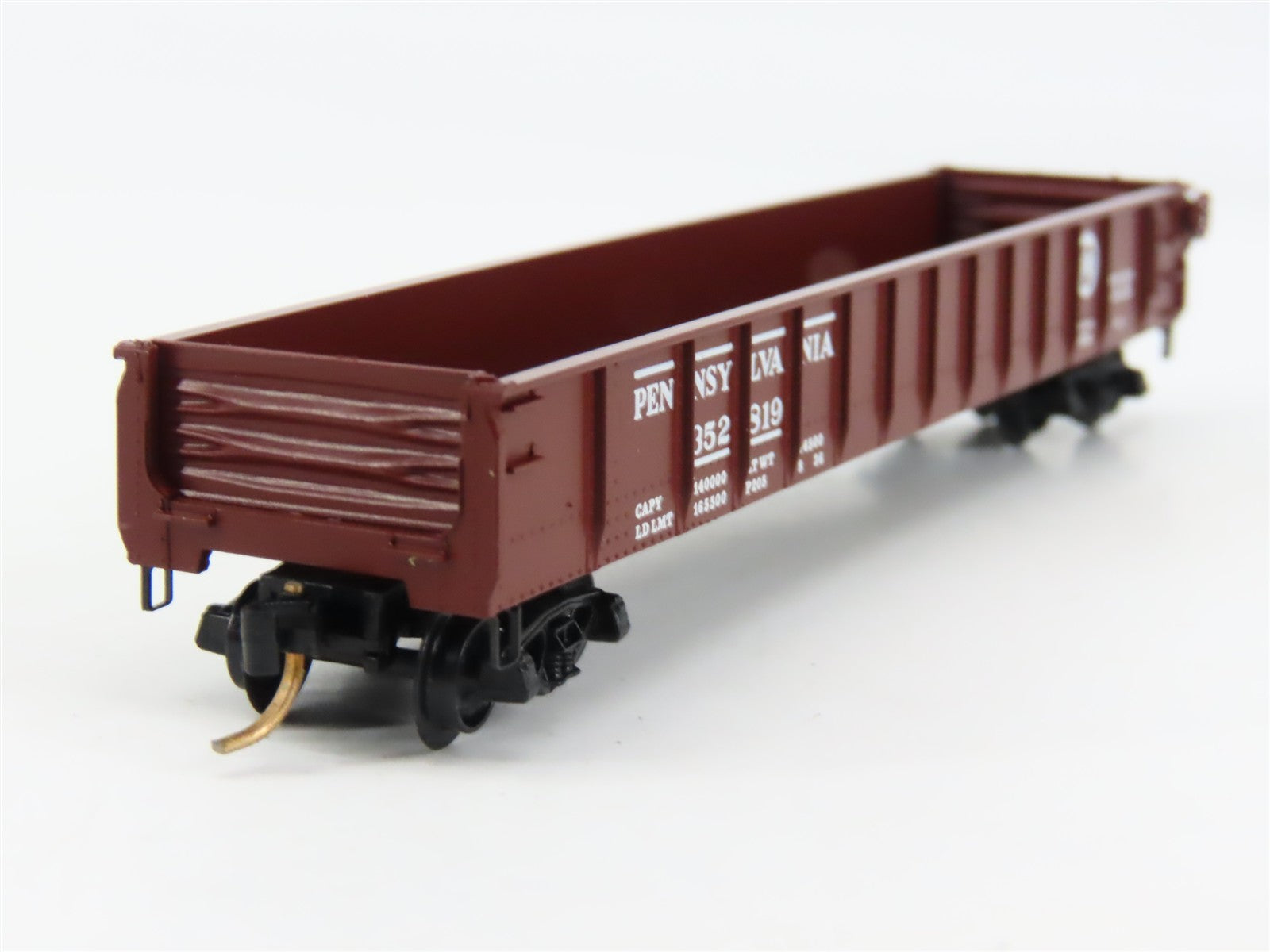 N Scale Micro-Trains 48010 PRR Pennsylvania 50' Gondola 352819 RTR