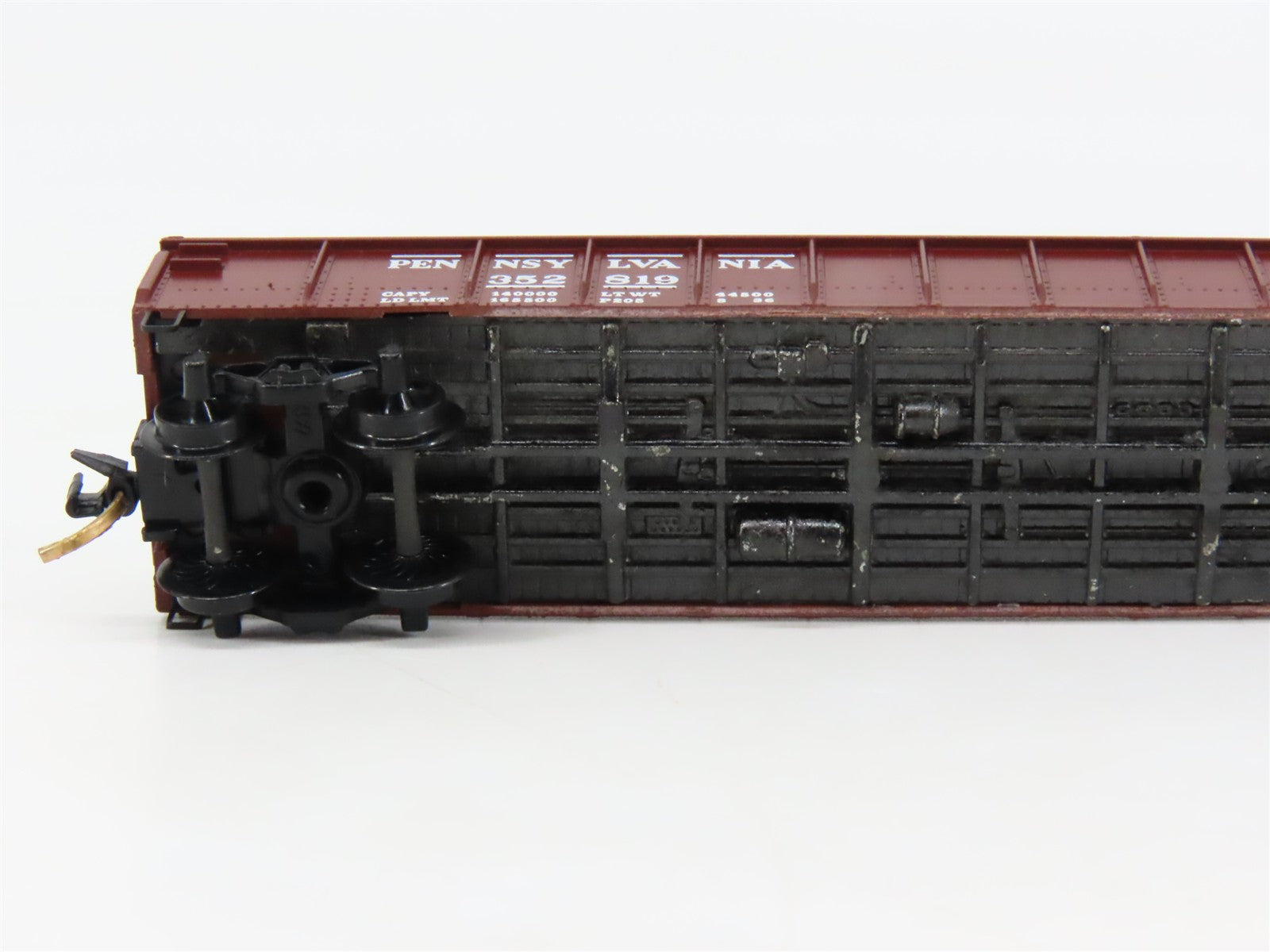 N Scale Micro-Trains 48010 PRR Pennsylvania 50' Gondola 352819 RTR
