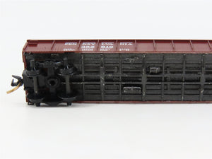 N Scale Micro-Trains 48010 PRR Pennsylvania 50' Gondola 352819 RTR