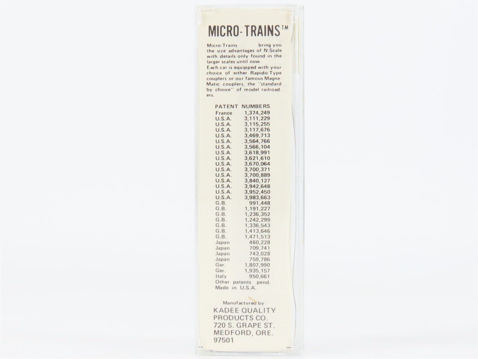 N Scale Micro-Trains 48010 PRR Pennsylvania 50' Gondola 352819 RTR