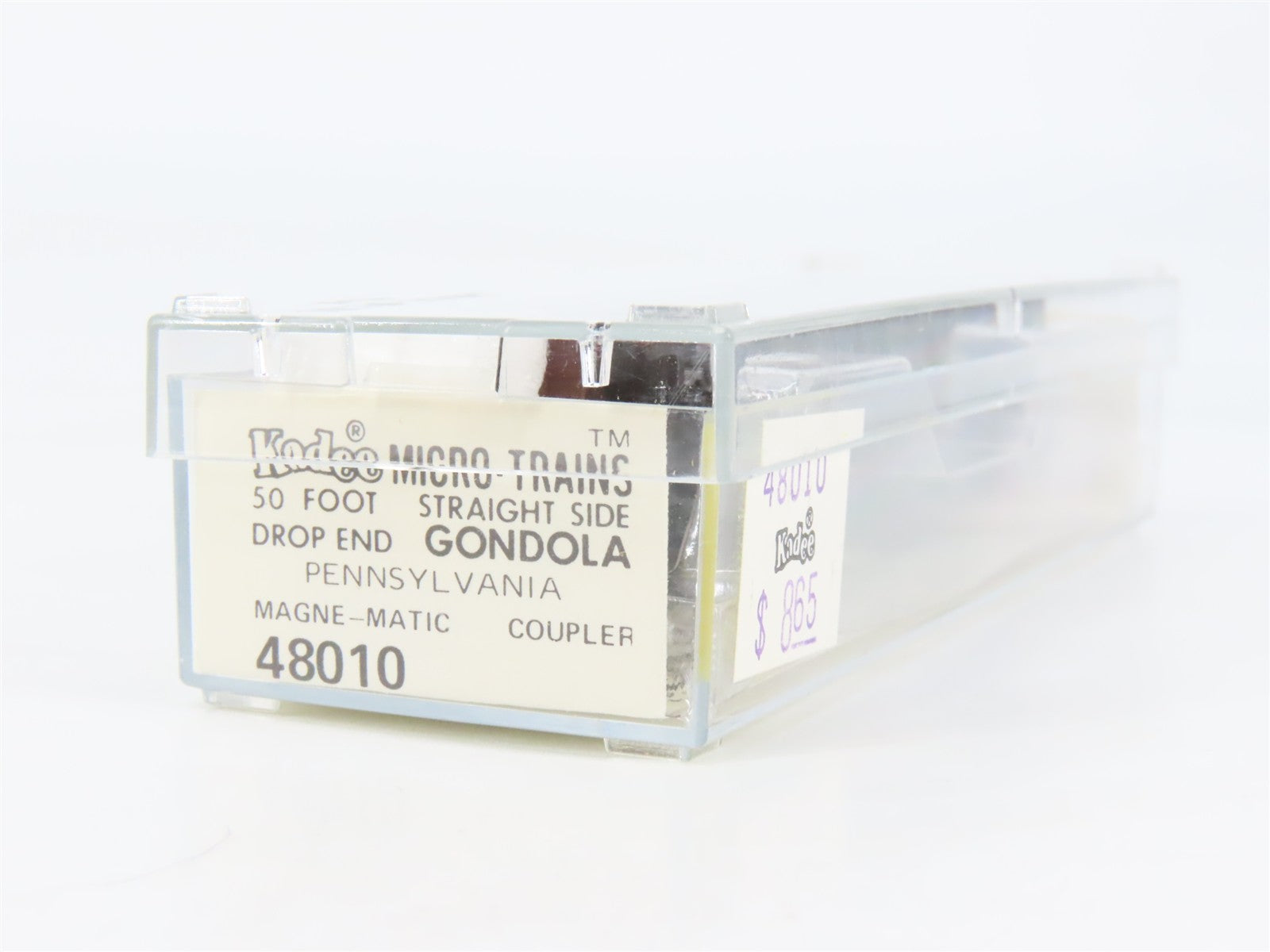 N Scale Micro-Trains 48010 PRR Pennsylvania 50' Gondola 352819 RTR