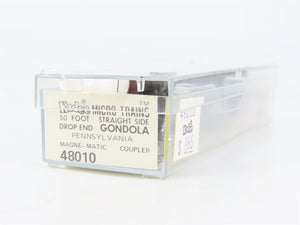 N Scale Micro-Trains 48010 PRR Pennsylvania 50' Gondola 352819 RTR