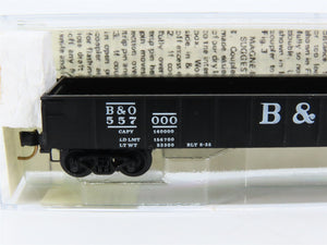 N Scale Micro-Trains 48020 B&O Baltimore & Ohio 50' Gondola 557000 RTR