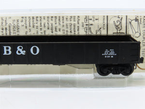 N Scale Micro-Trains 48020 B&O Baltimore & Ohio 50' Gondola 557000 RTR