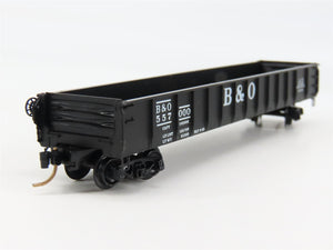 N Scale Micro-Trains 48020 B&O Baltimore & Ohio 50' Gondola 557000 RTR