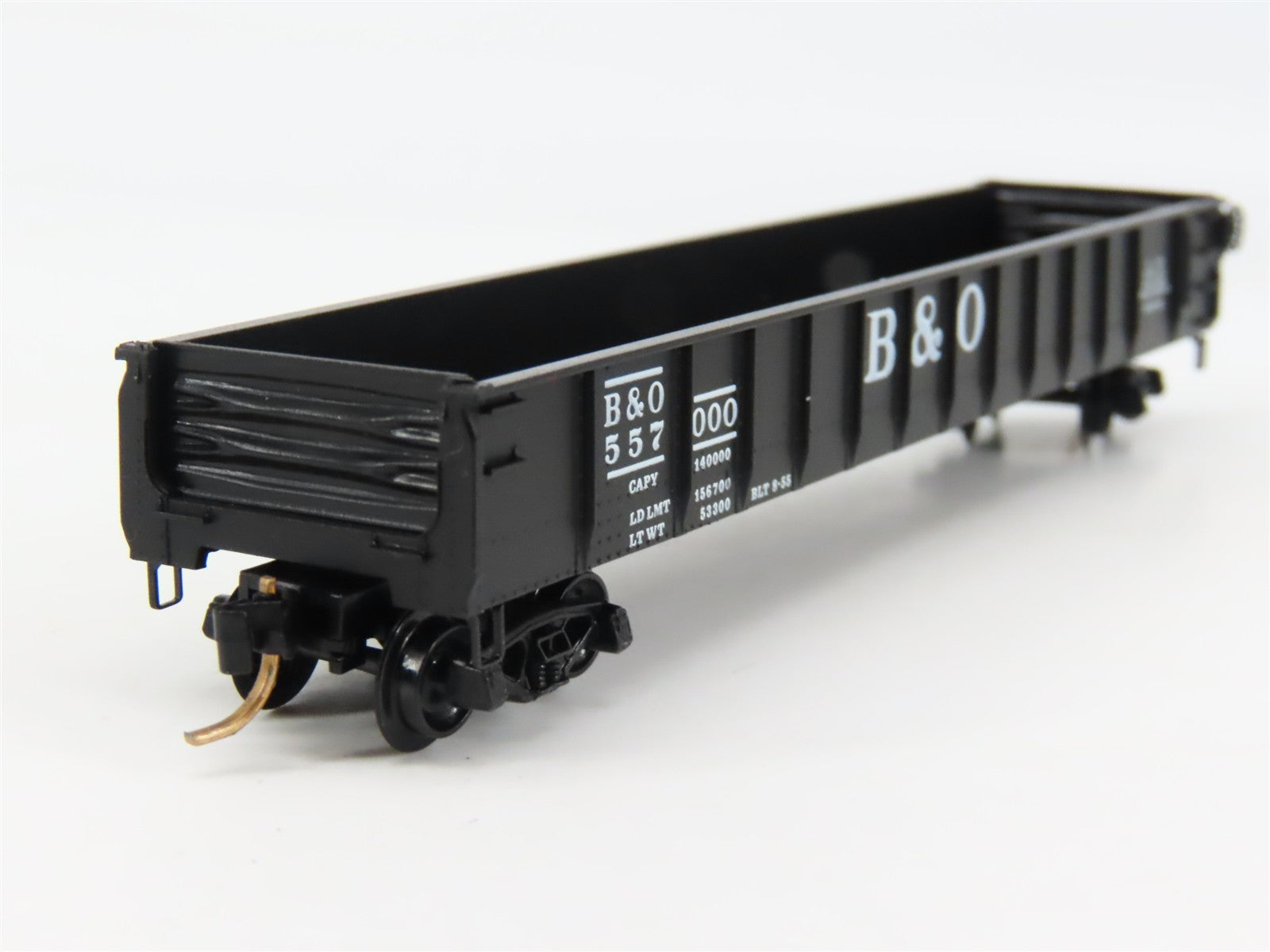 N Scale Micro-Trains 48020 B&O Baltimore & Ohio 50' Gondola 557000 RTR