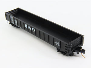 N Scale Micro-Trains 48020 B&O Baltimore & Ohio 50' Gondola 557000 RTR
