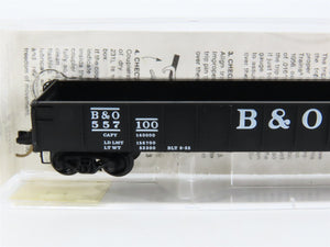 N Scale Micro-Trains 48020 B&O Baltimore & Ohio 50' Gondola 557100 RTR