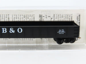 N Scale Micro-Trains 48020 B&O Baltimore & Ohio 50' Gondola 557100 RTR