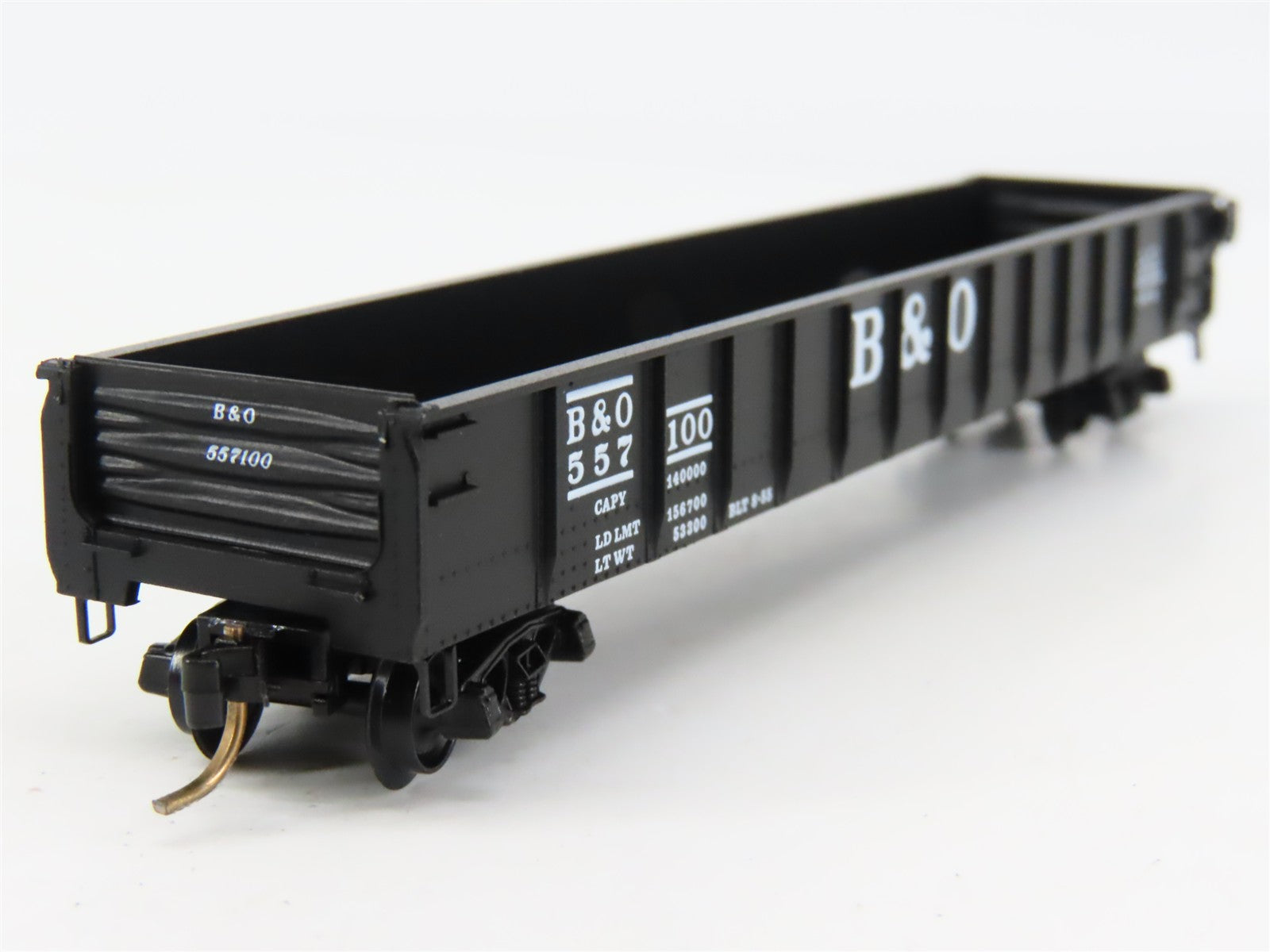 N Scale Micro-Trains 48020 B&O Baltimore & Ohio 50' Gondola 557100 RTR