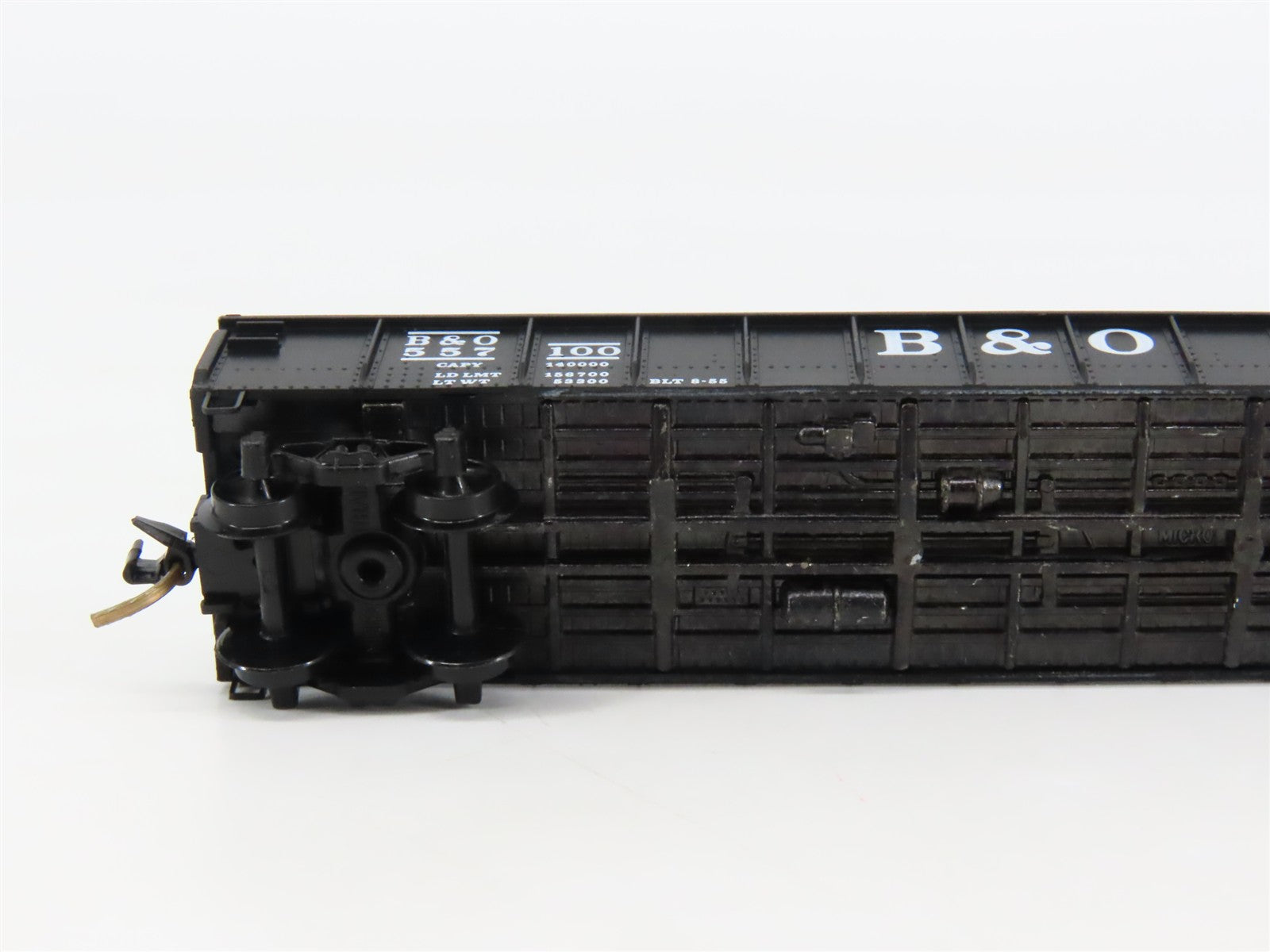 N Scale Micro-Trains 48020 B&O Baltimore & Ohio 50' Gondola 557100 RTR