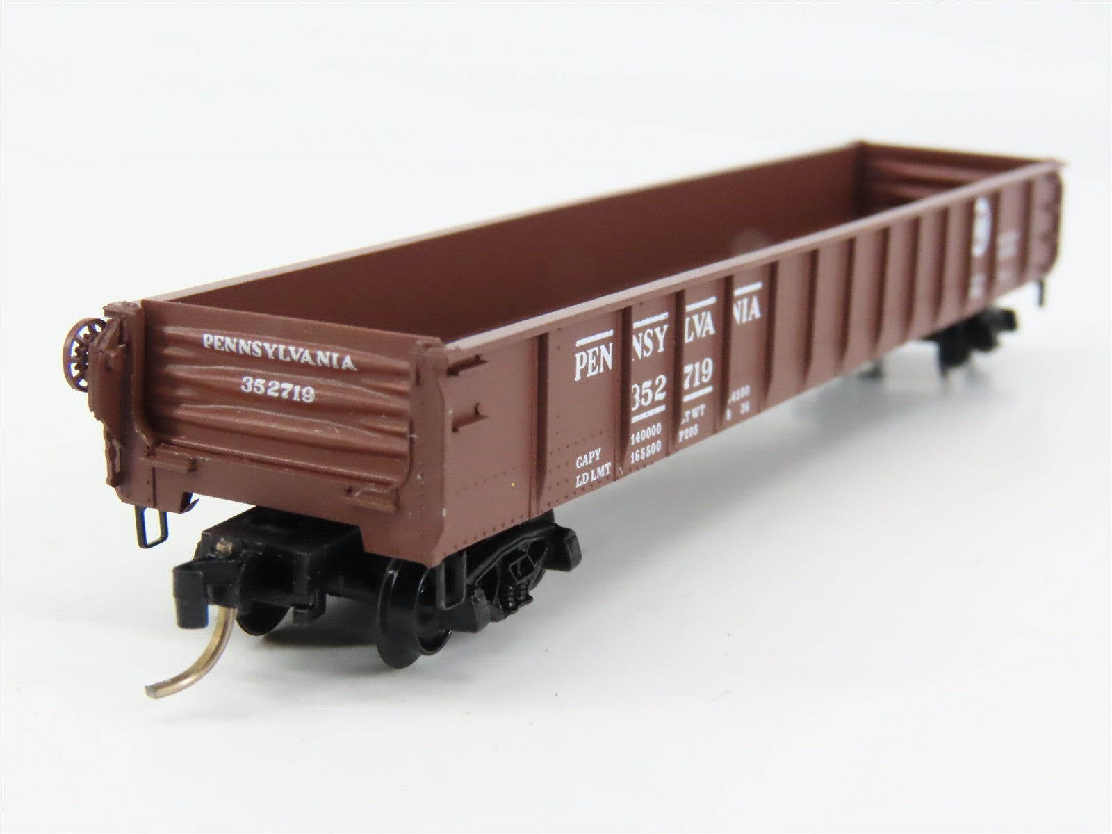 N Scale Micro-Trains 48010 PRR Pennsylvania 50' Gondola 352719 RTR