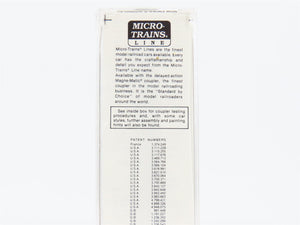 N Scale Micro-Trains 48010 PRR Pennsylvania 50' Gondola 352719 RTR