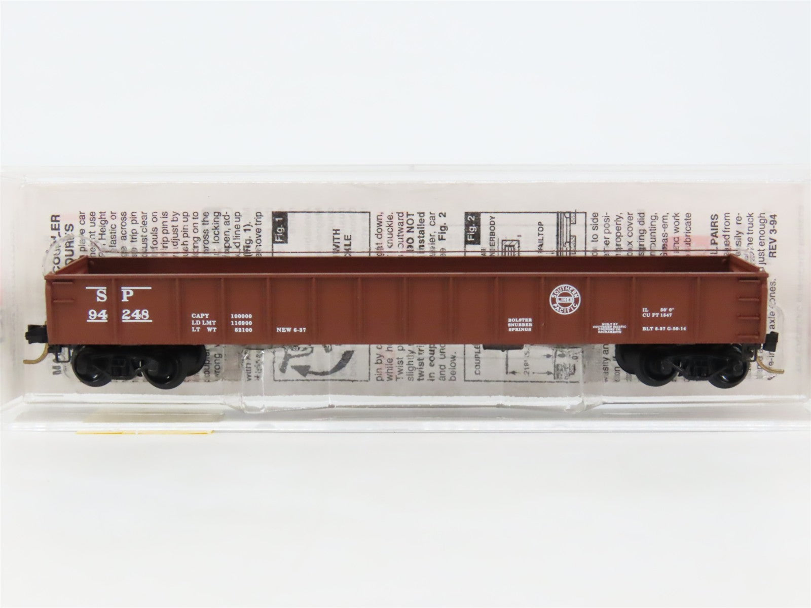 N Scale Micro-Trains 48030 SP Southern Pacific 50' Gondola 94248 RTR
