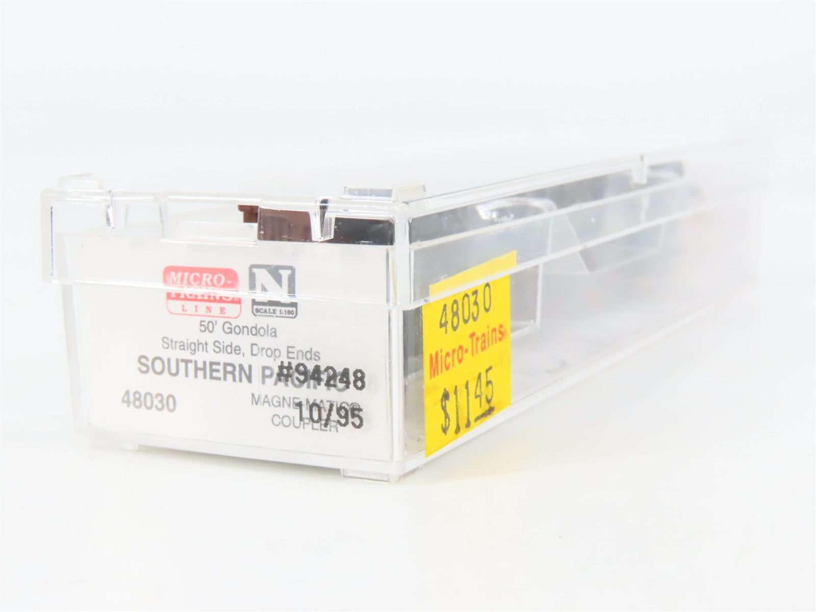 N Scale Micro-Trains 48030 SP Southern Pacific 50' Gondola 94248 RTR