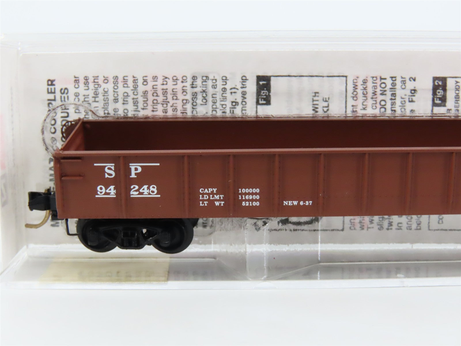 N Scale Micro-Trains 48030 SP Southern Pacific 50' Gondola 94248 RTR