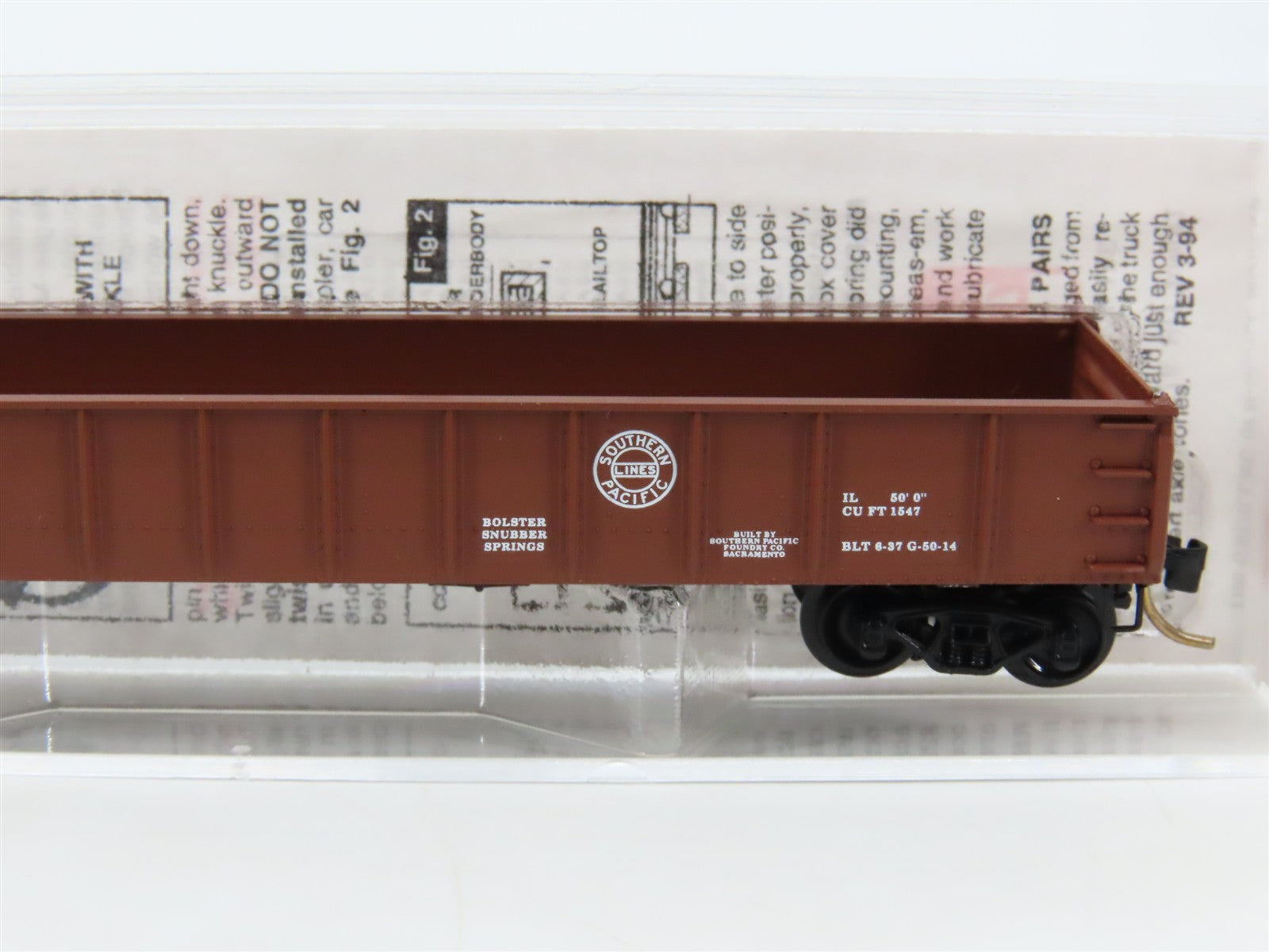N Scale Micro-Trains 48030 SP Southern Pacific 50' Gondola 94248 RTR