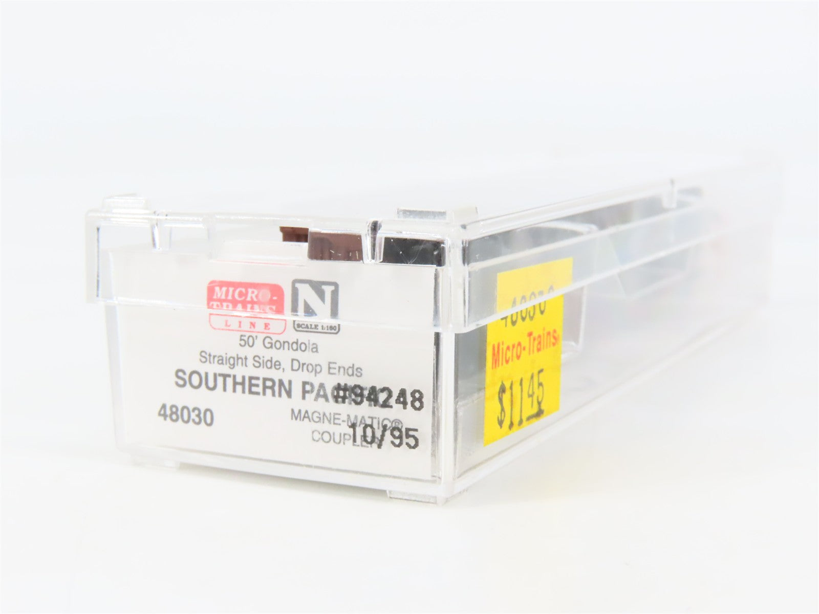 N Scale Micro-Trains 48030 SP Southern Pacific 50' Gondola 94248 RTR