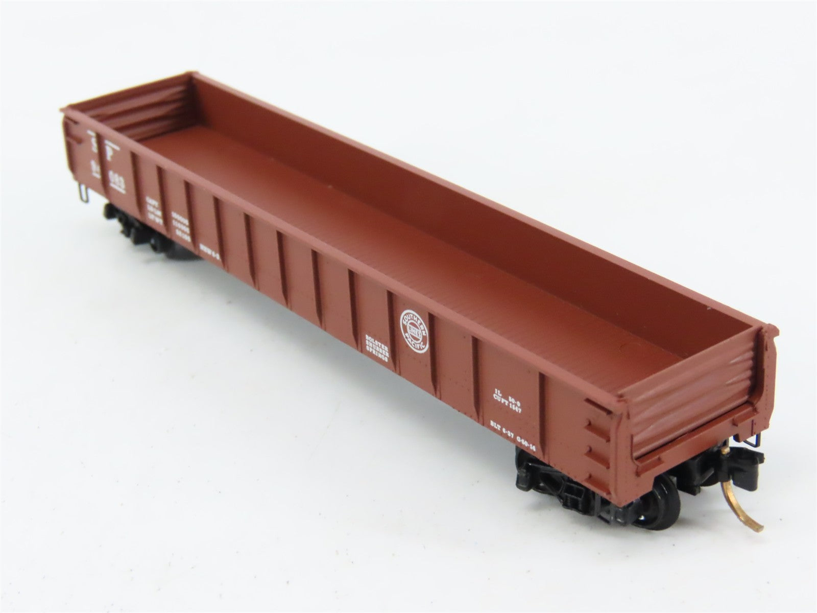 N Scale Micro-Trains 48030 SP Southern Pacific 50' Drop End Gondola 94083 RTR