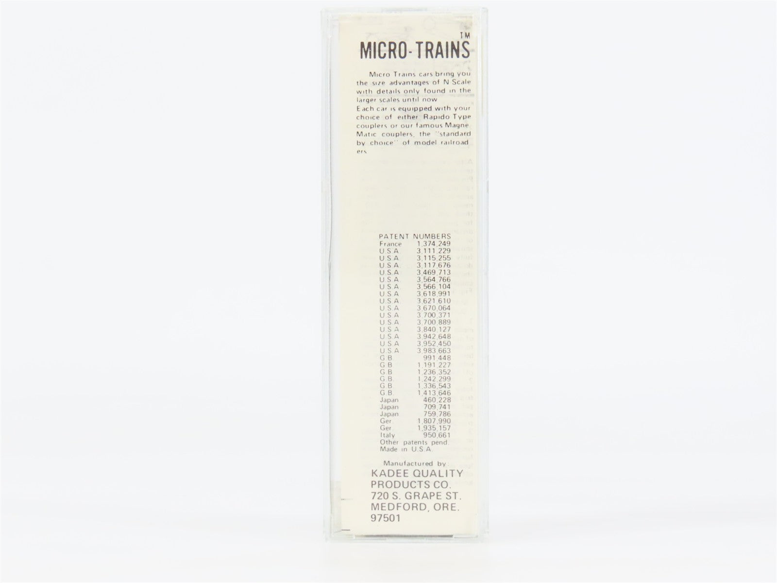 N Scale Micro-Trains 48030 SP Southern Pacific 50' Drop End Gondola 94083 RTR