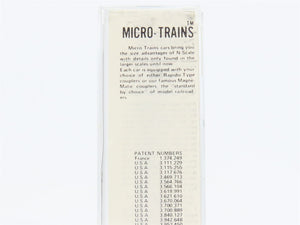 N Scale Micro-Trains 48030 SP Southern Pacific 50' Drop End Gondola 94083 RTR