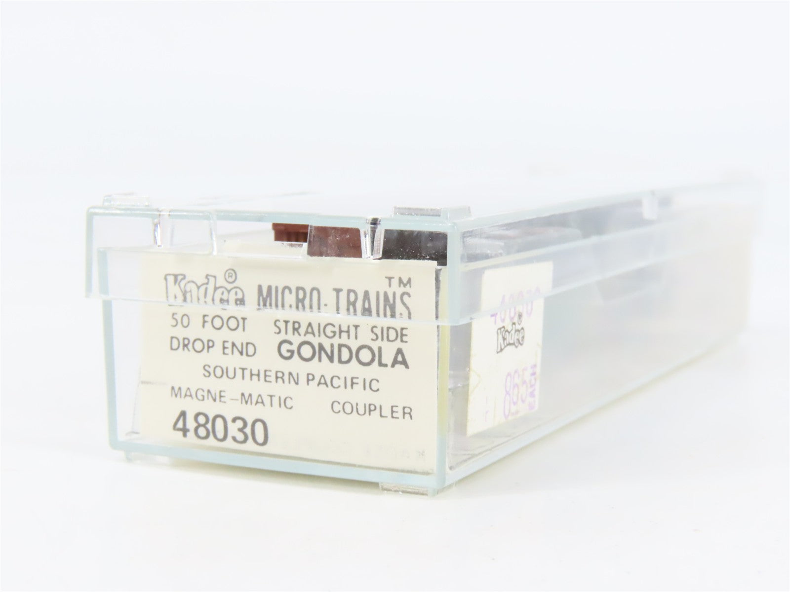N Scale Micro-Trains 48030 SP Southern Pacific 50' Drop End Gondola 94083 RTR
