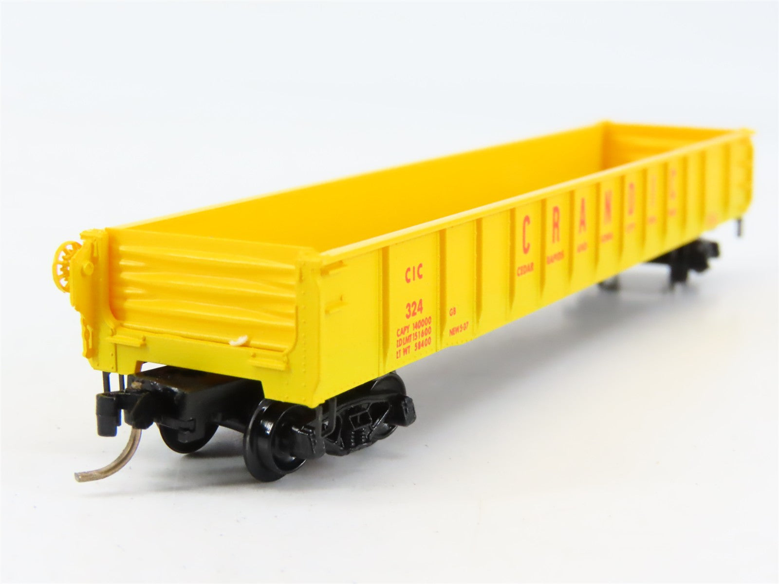 N Scale Micro-Trains 48040 CIC Cedar Rapids & Iowa City 50' Ribside Gondola RTR