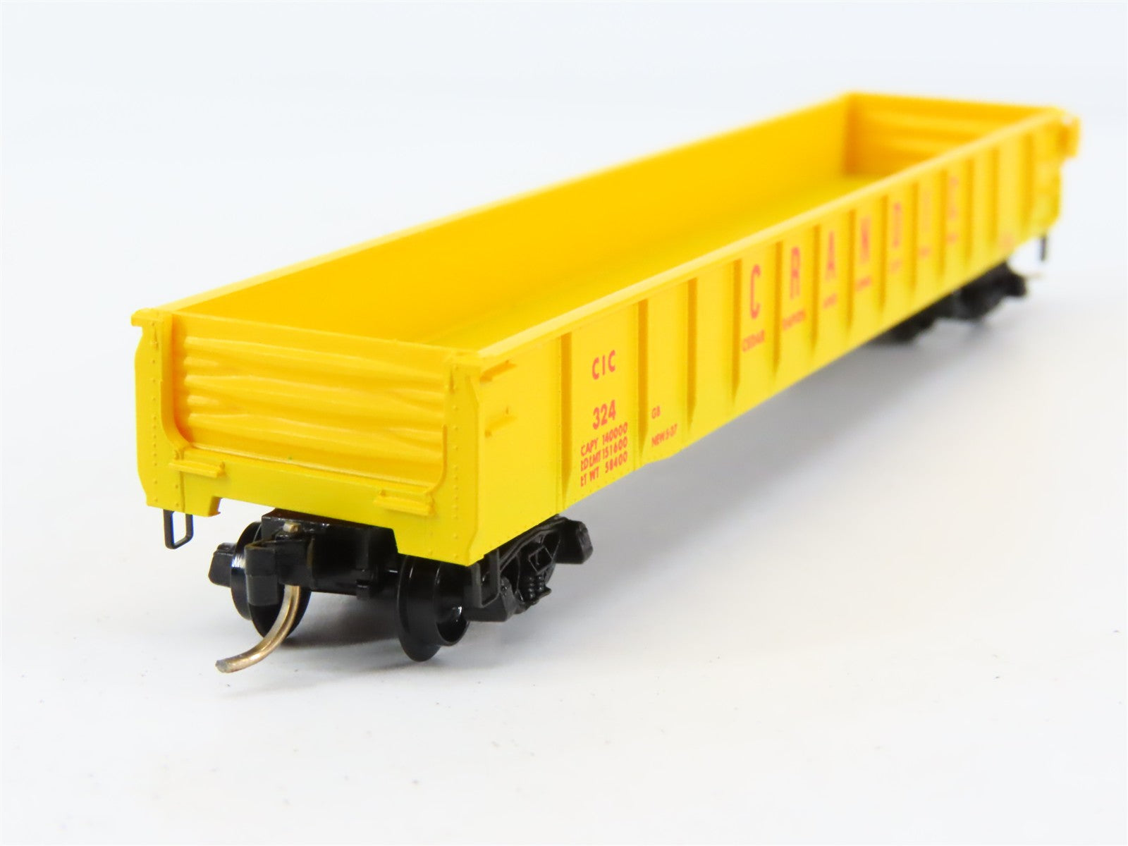 N Scale Micro-Trains 48040 CIC Cedar Rapids & Iowa City 50' Ribside Gondola RTR
