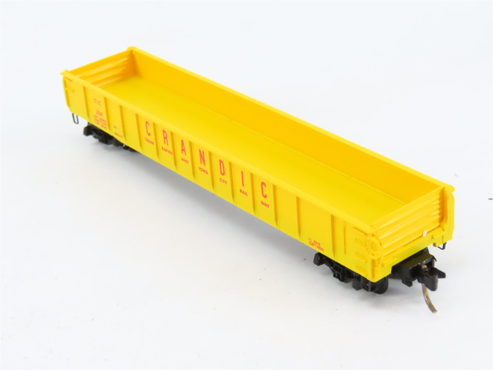 N Scale Micro-Trains 48040 CIC Cedar Rapids & Iowa City 50' Ribside Gondola RTR