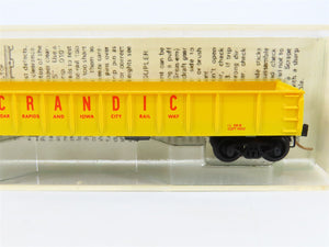 N Scale Micro-Trains 48040 CIC Cedar Rapids & Iowa City 50' Drop End Gondola RTR