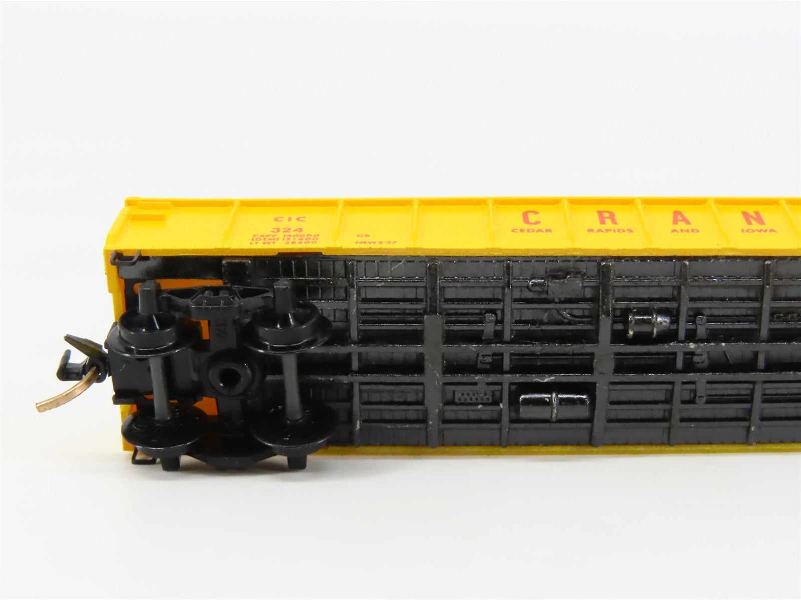 N Scale Micro-Trains 48040 CIC Cedar Rapids & Iowa City 50' Drop End Gondola RTR