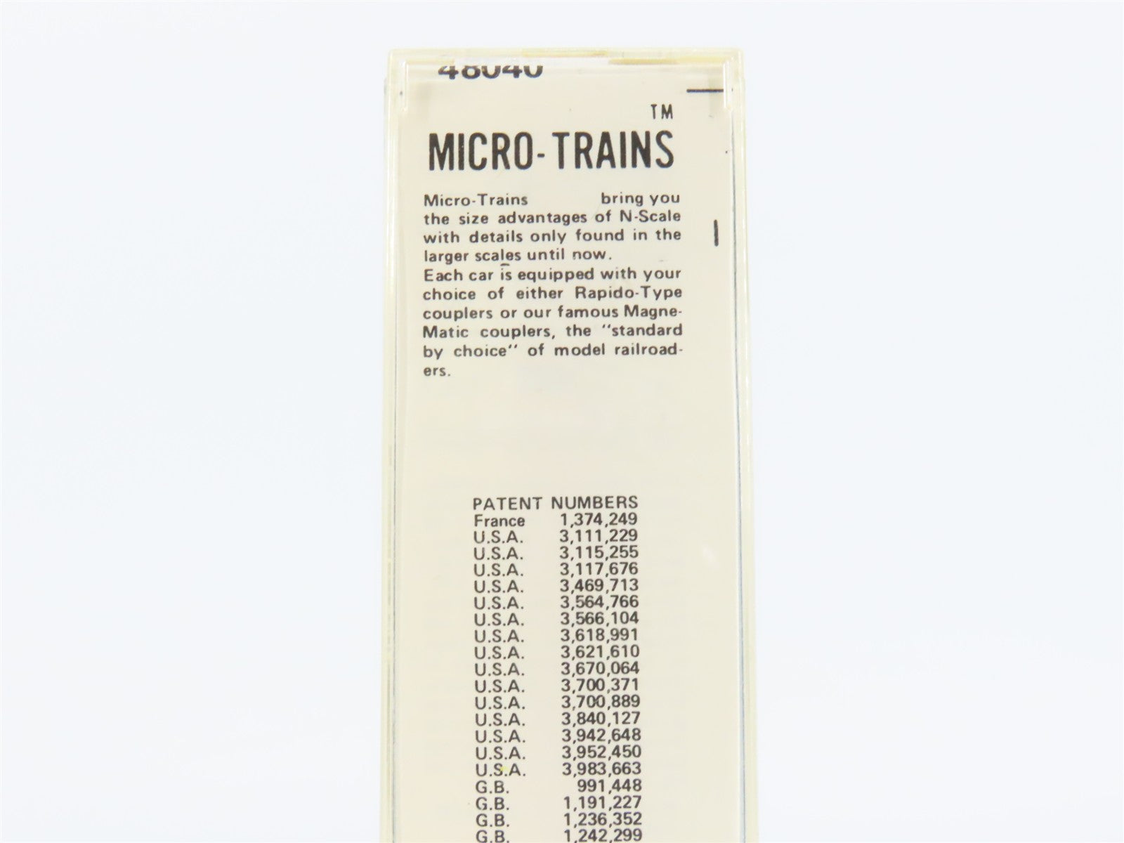 N Scale Micro-Trains 48040 CIC Cedar Rapids & Iowa City 50' Drop End Gondola RTR