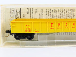 N Scale Micro-Trains 48040 Cedar Rapids and Iowa City Railway 50' Gondola RTR
