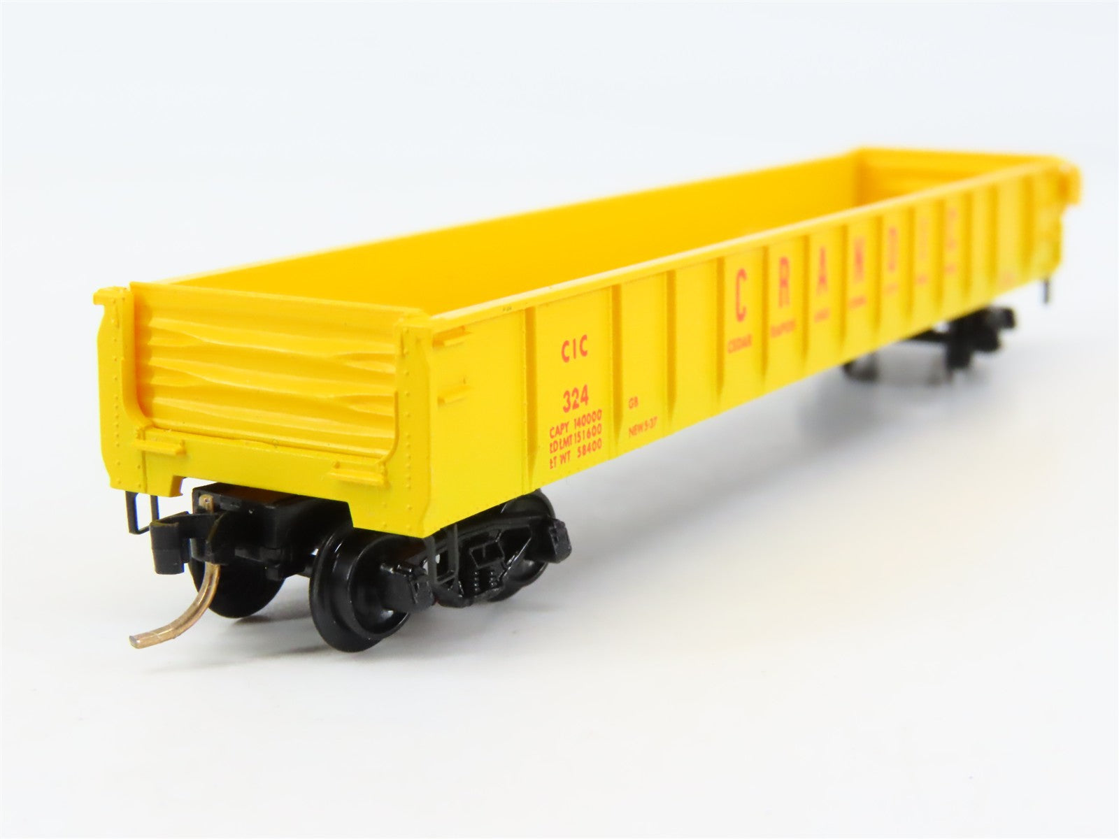 N Scale Micro-Trains 48040 Cedar Rapids and Iowa City Railway 50' Gondola RTR