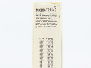 N Scale Micro-Trains 48040 Cedar Rapids and Iowa City Railway 50' Gondola RTR